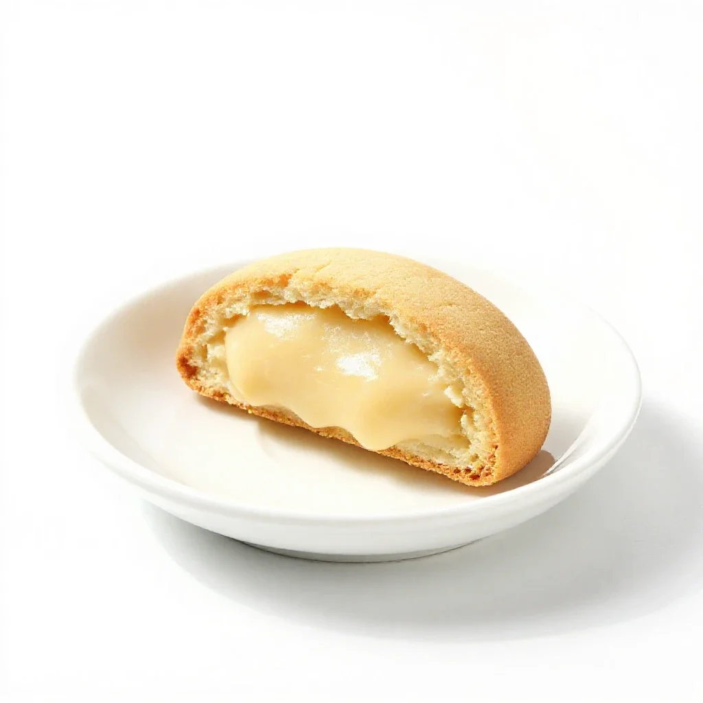 Drop biscuit isolated on a white background