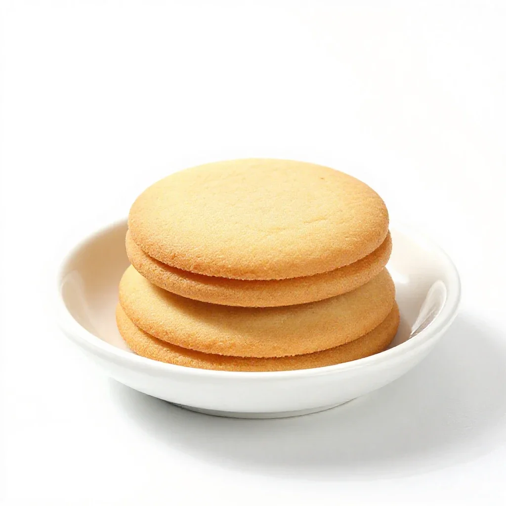 Gingersnap isolated on a white background