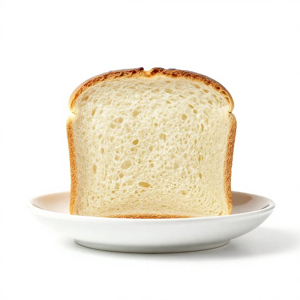 Graham bread isolated on a white background
