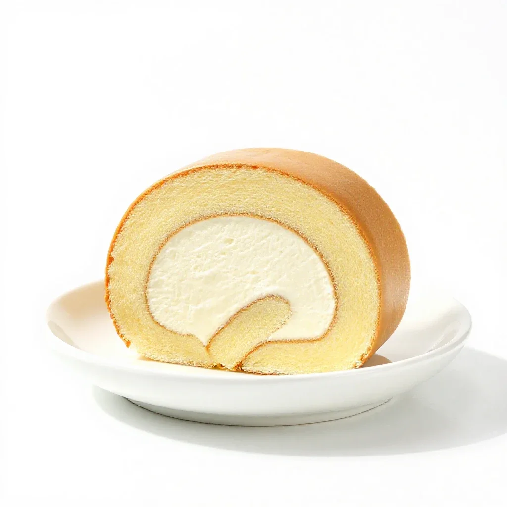 Hard roll isolated on a white background