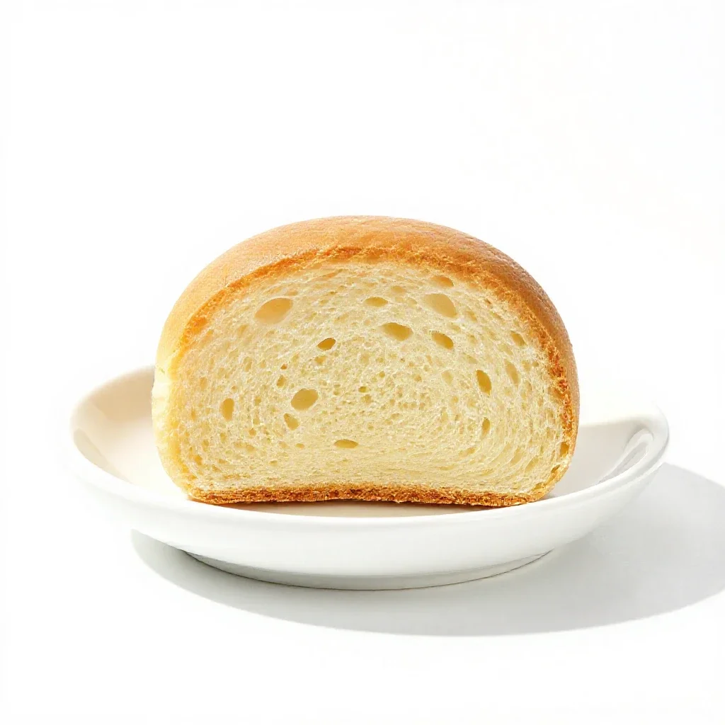 Honey bun isolated on a white background