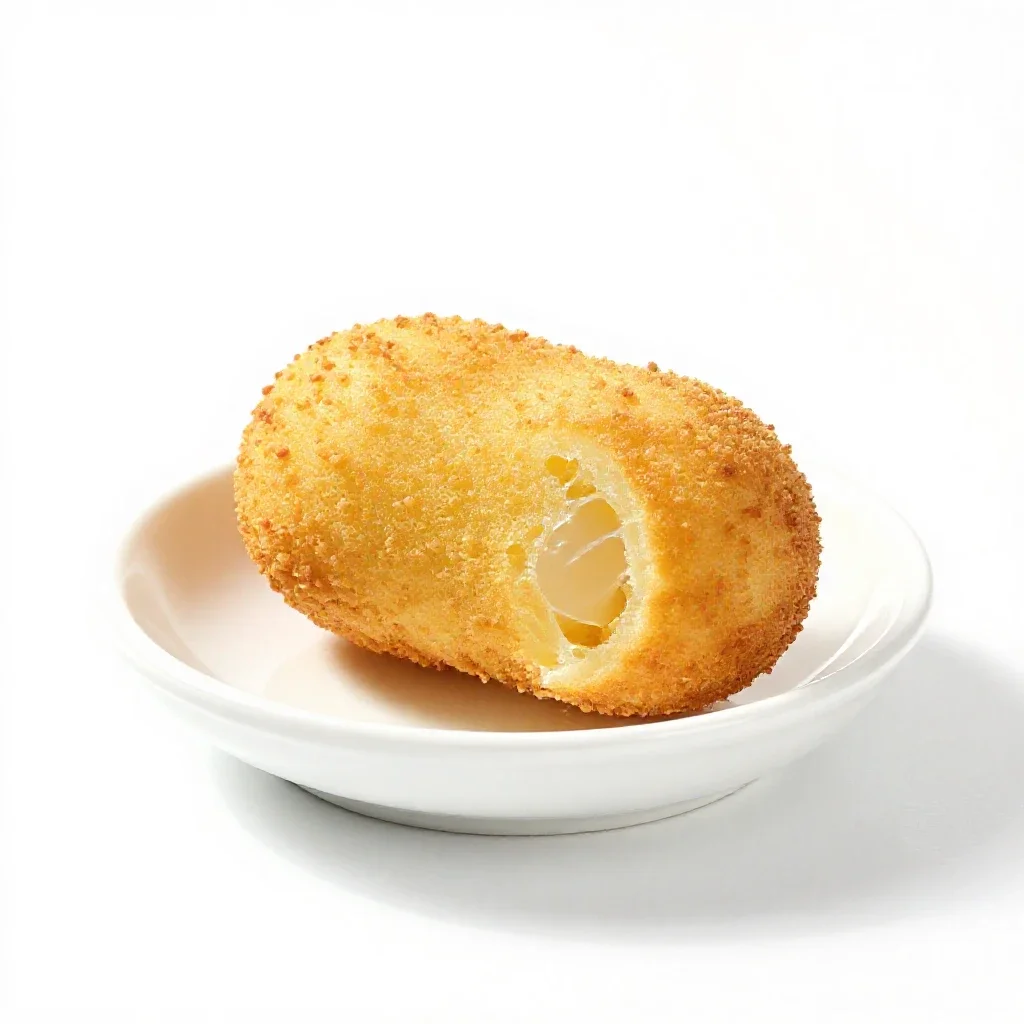 Hush puppy isolated on a white background
