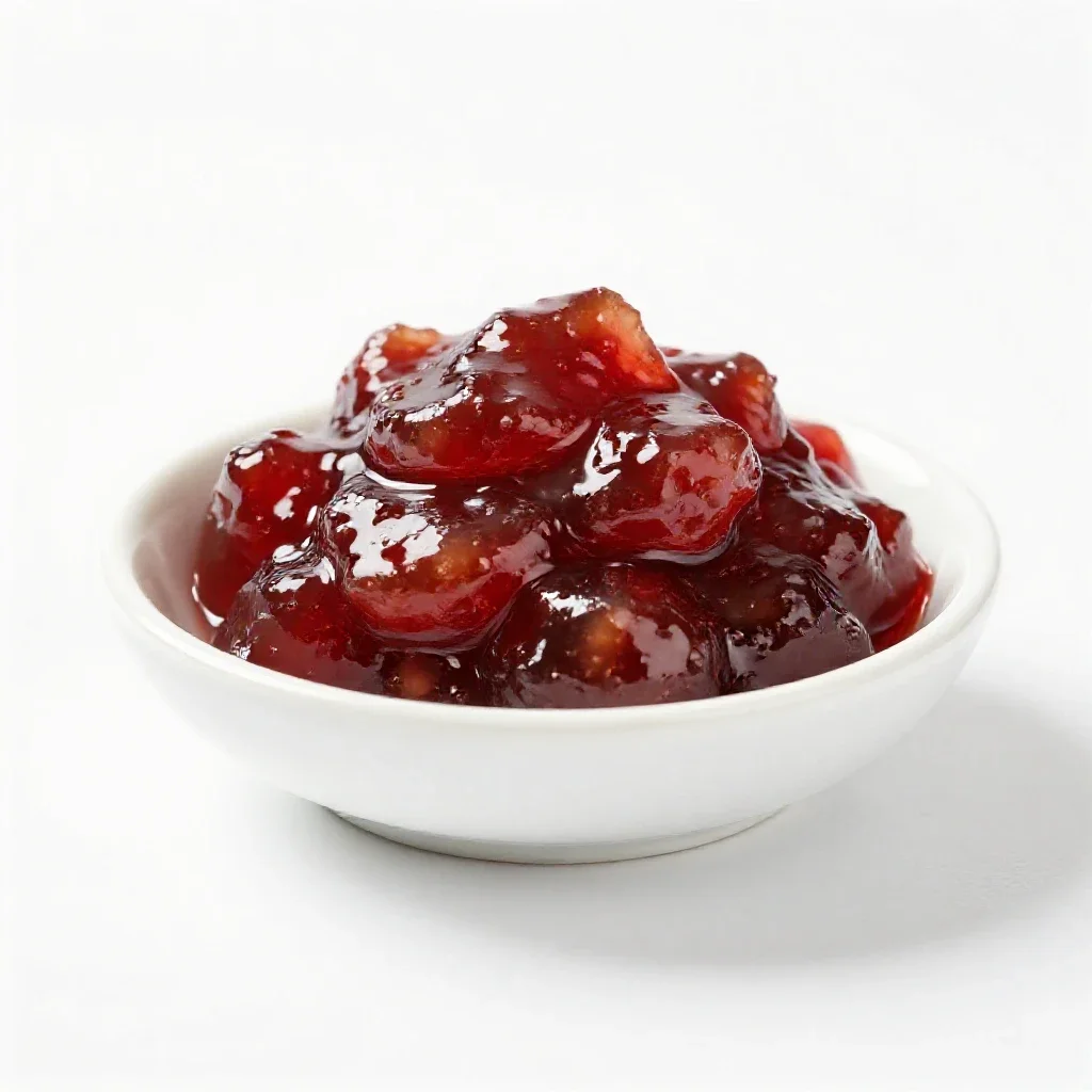 Jam isolated on a white background