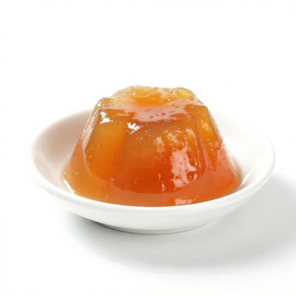 Jelly isolated on a white background