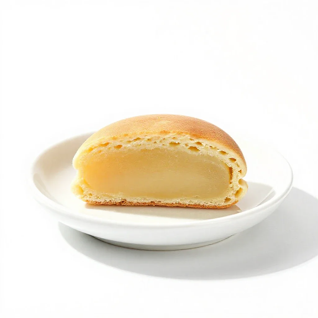 Johnnycake isolated on a white background
