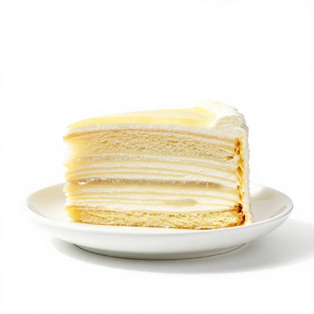 Layer cake isolated on a white background