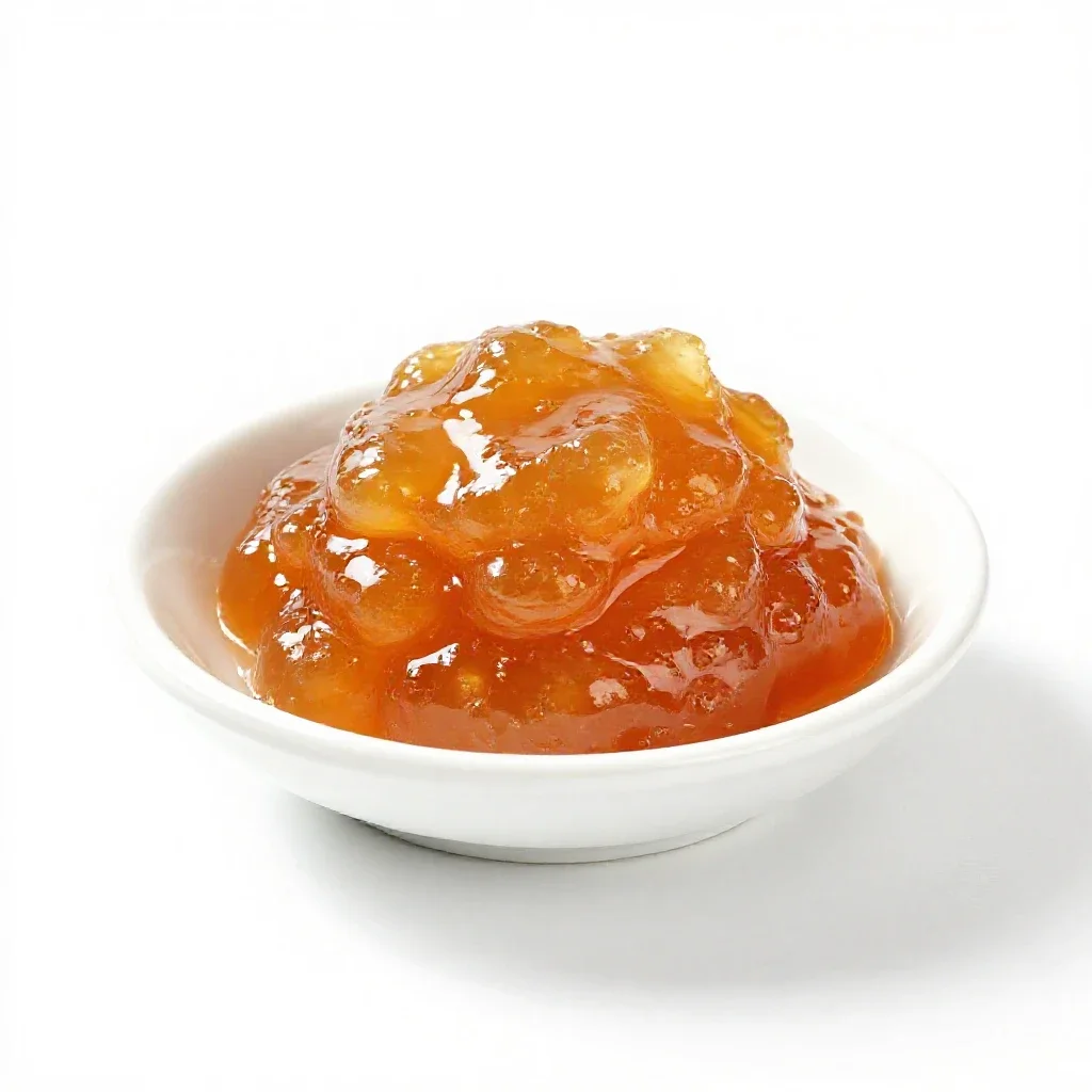 Marmalade isolated on a white background