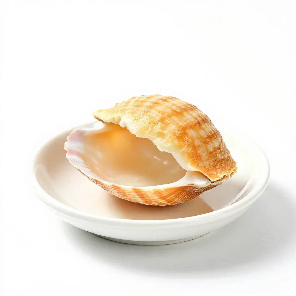 Patty shell isolated on a white background