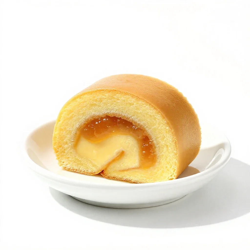Roly-poly isolated on a white background