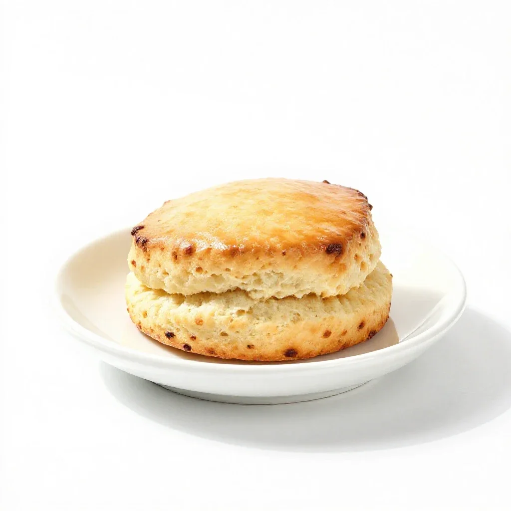 Scone isolated on a white background