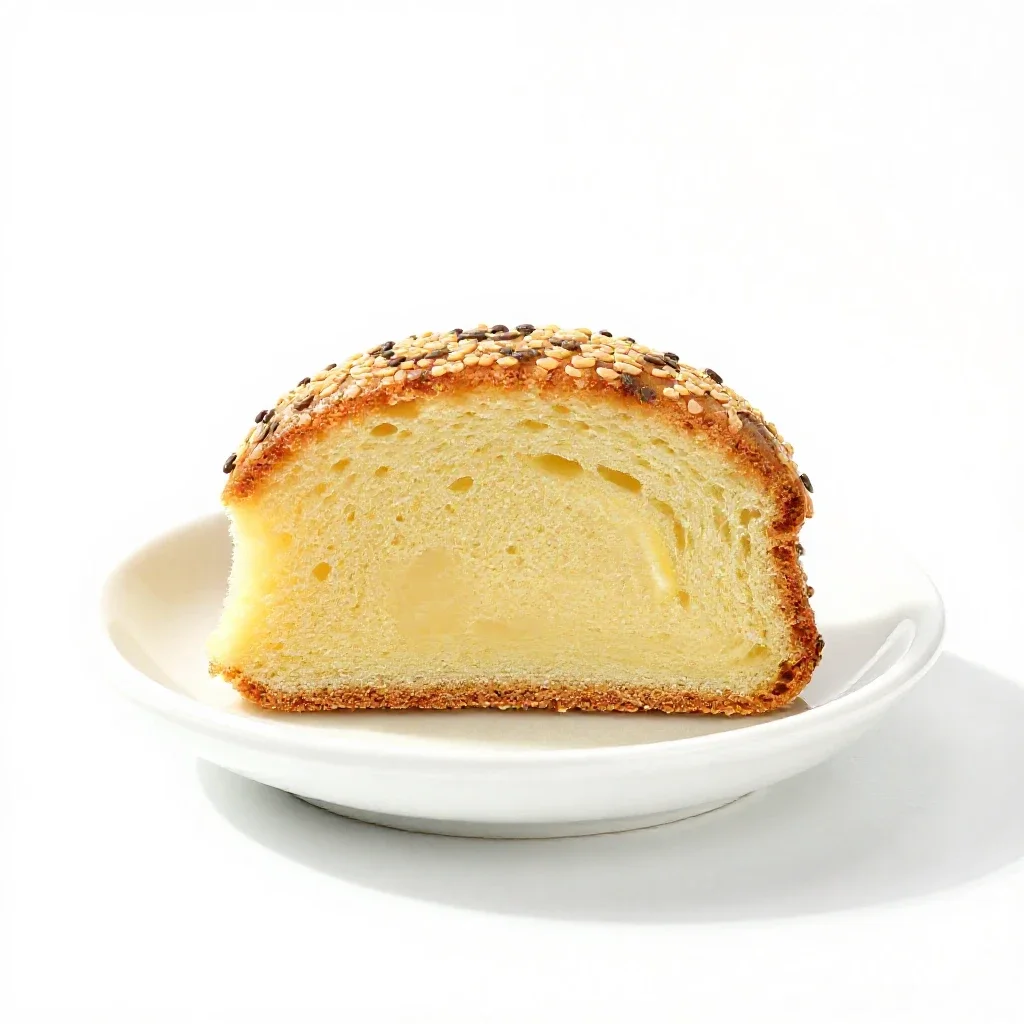 Seedcake isolated on a white background