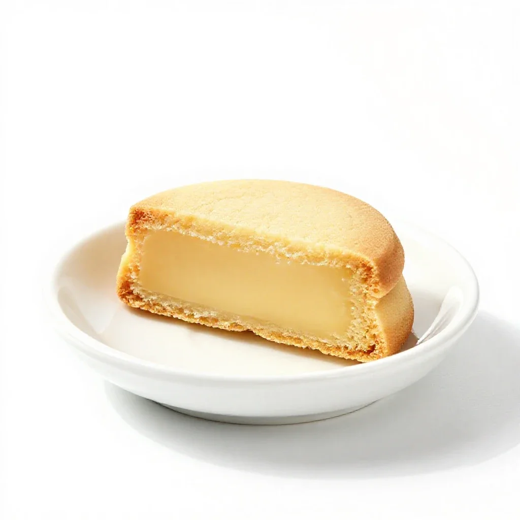 Shortbread isolated on a white background