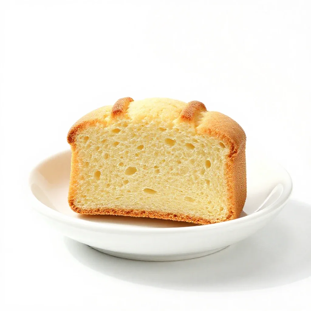 Shortcake isolated on a white background