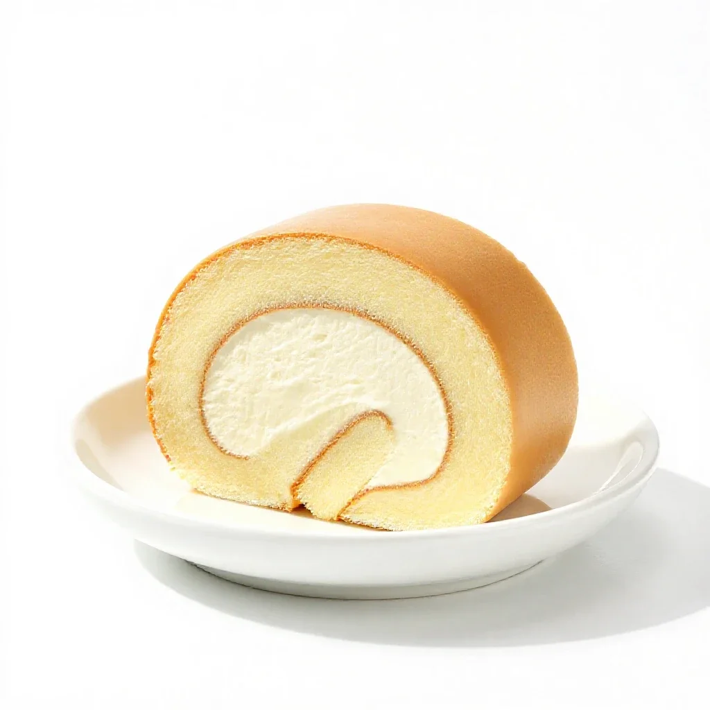 Soft roll isolated on a white background
