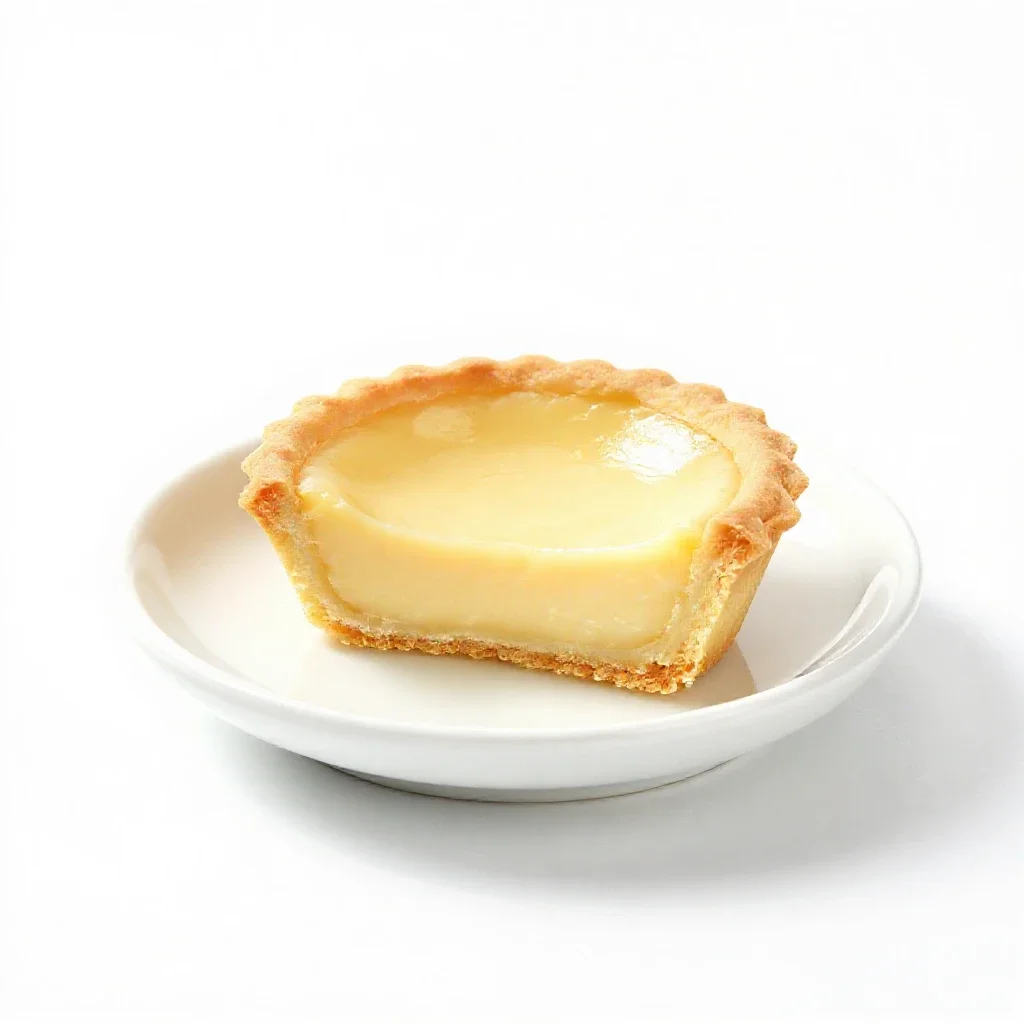 Tartlet isolated on a white background