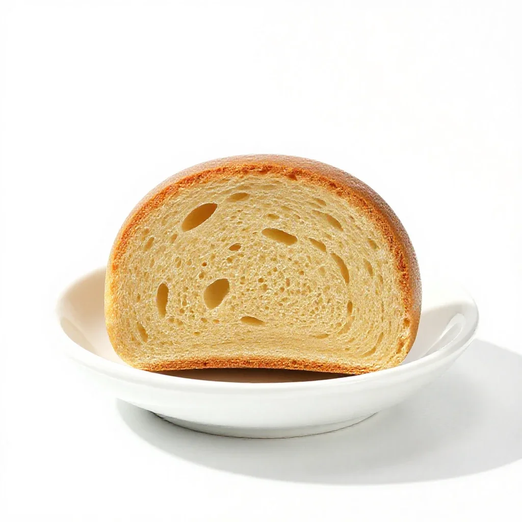 Tea bread isolated on a white background