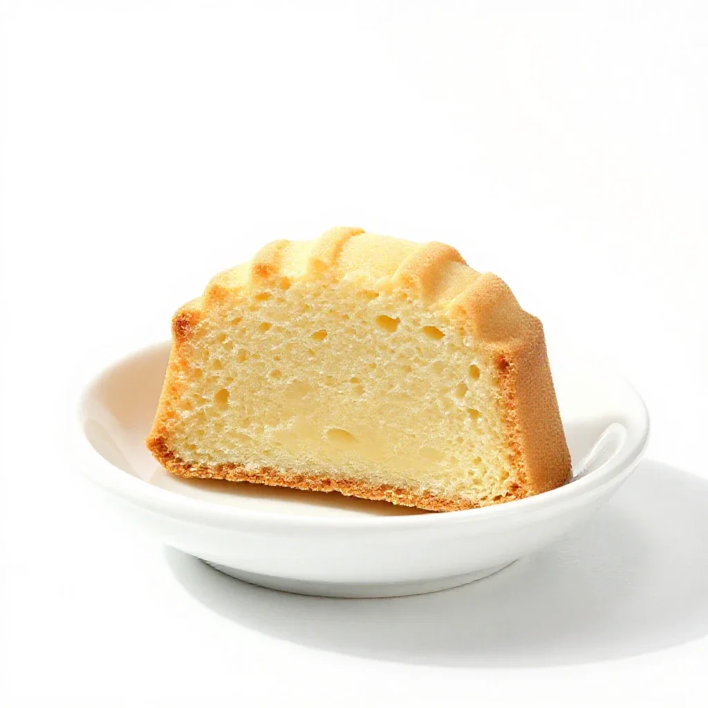 Teacake isolated on a white background