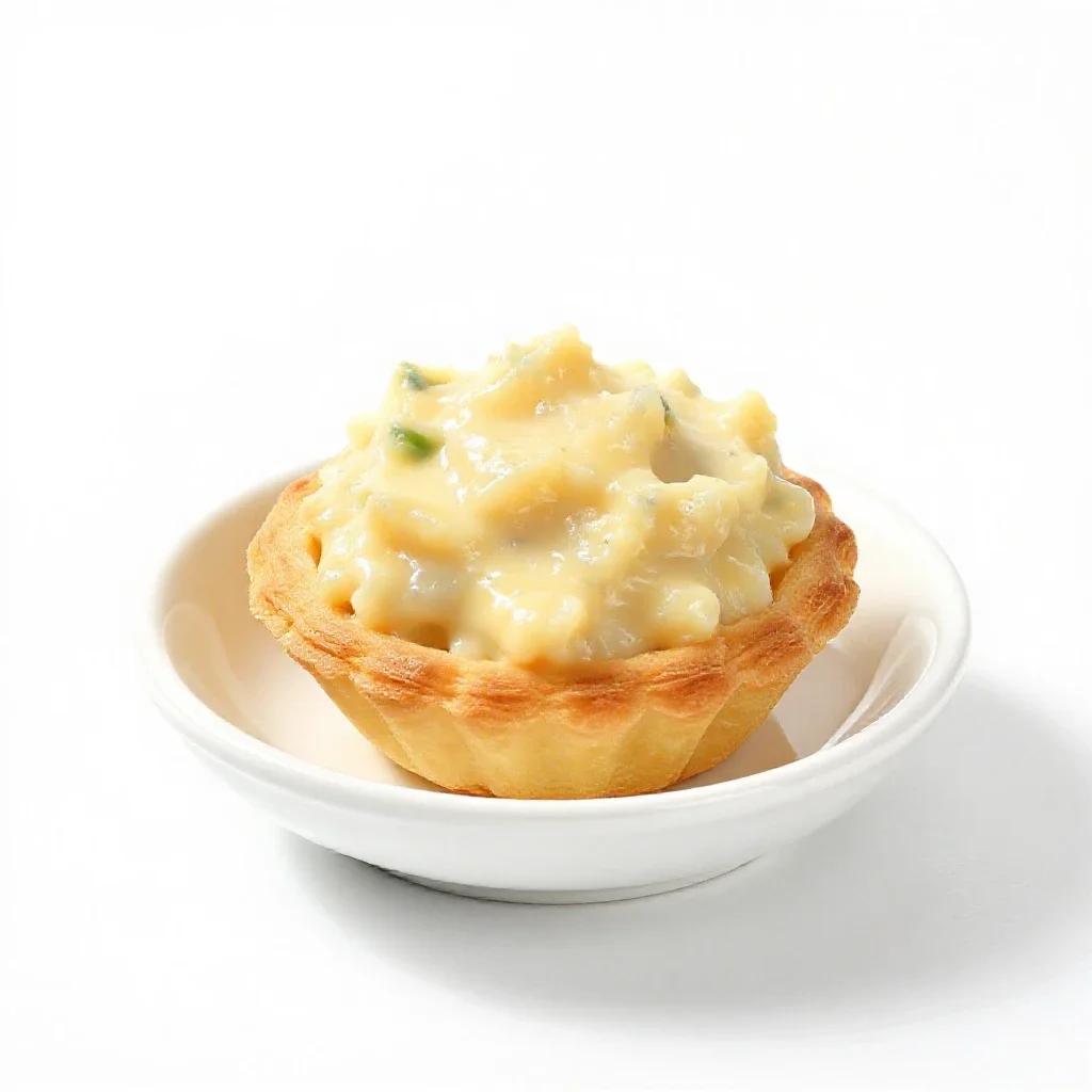 Timbale isolated on a white background