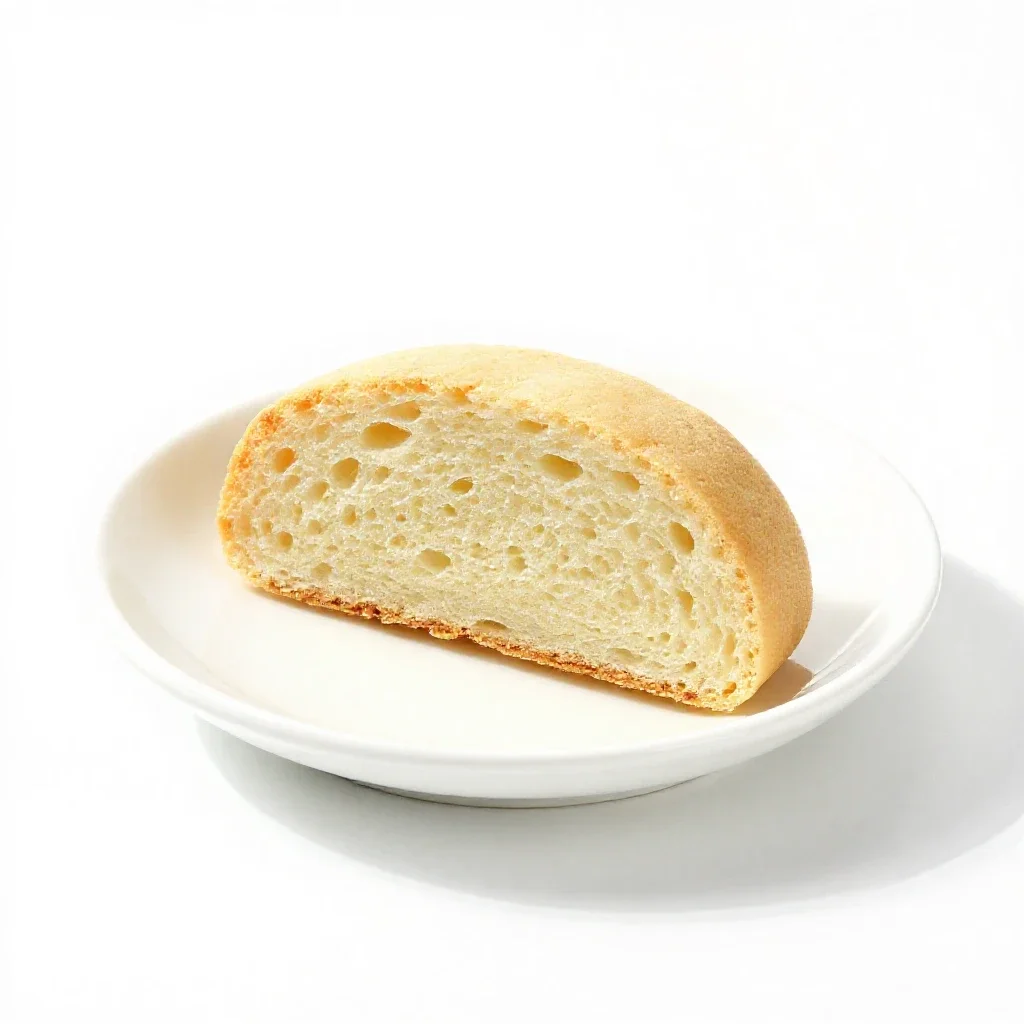 Water biscuit isolated on a white background