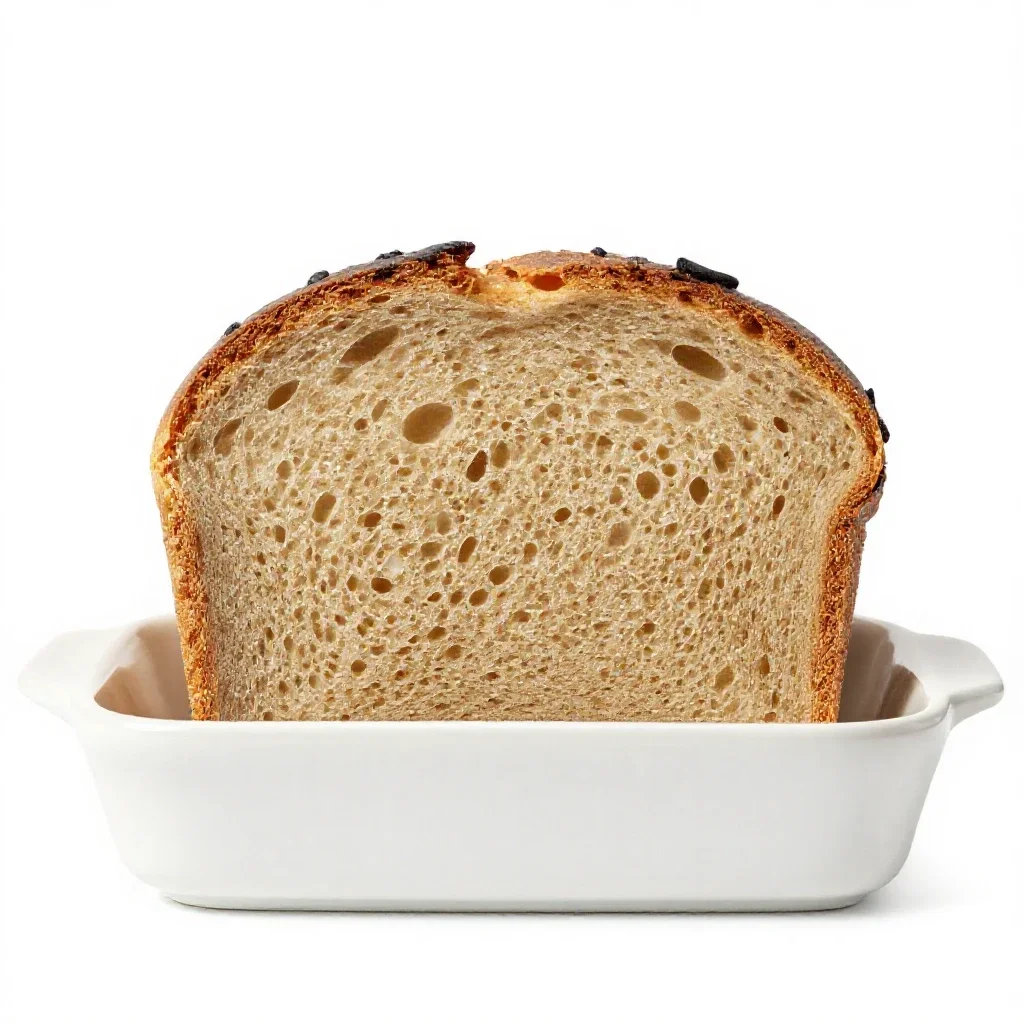 Zwieback isolated on a white background