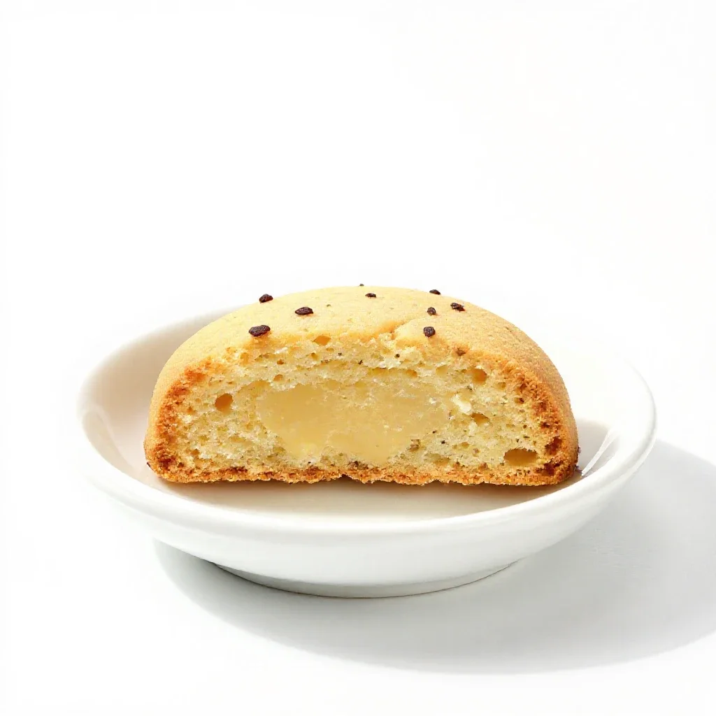 Anise cookie isolated on a white background