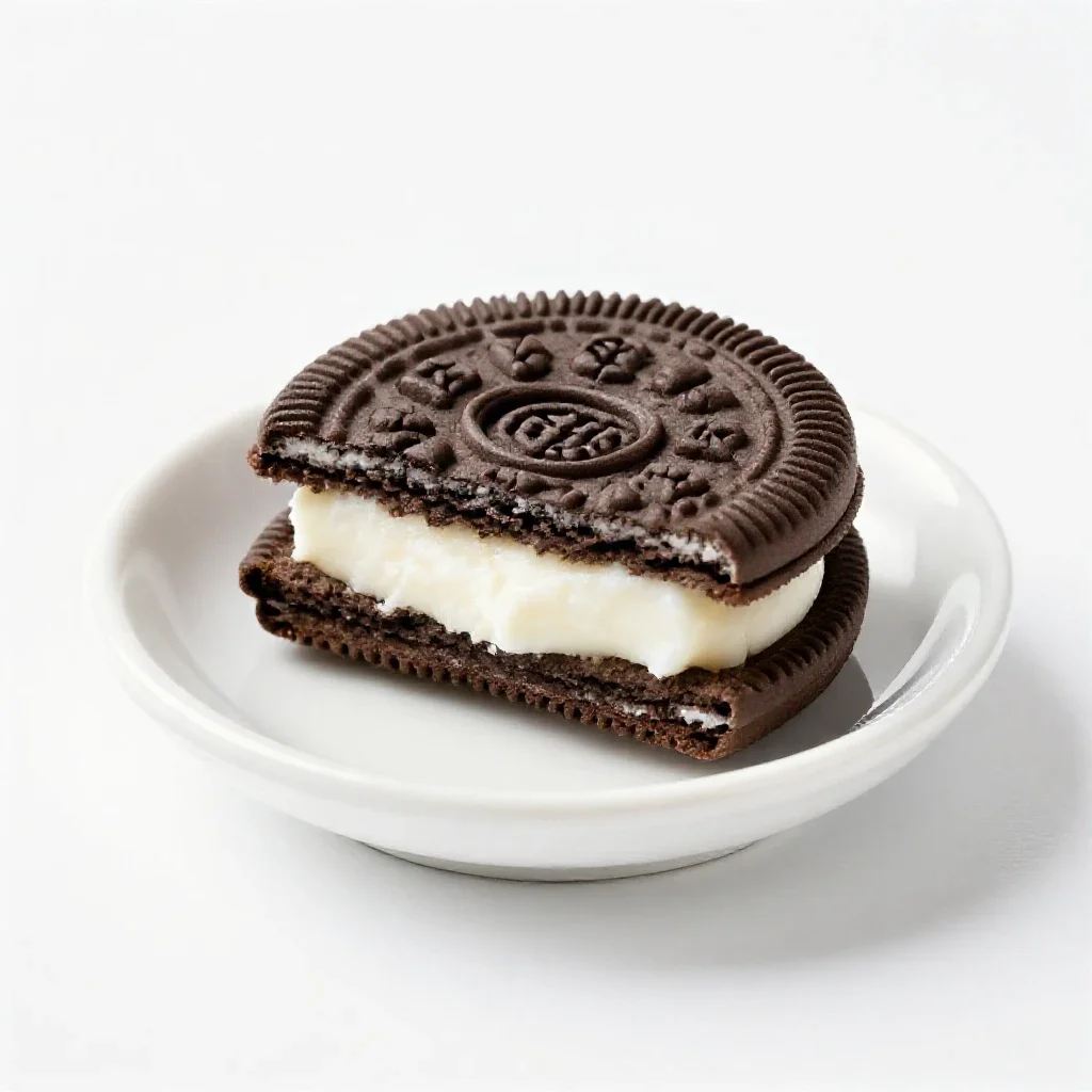 Oreo isolated on a white background
