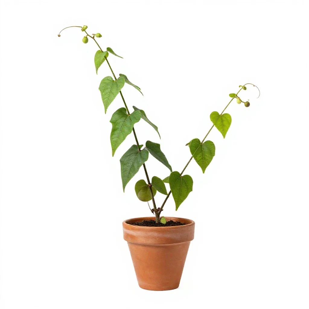 Birthwort isolated on a white background