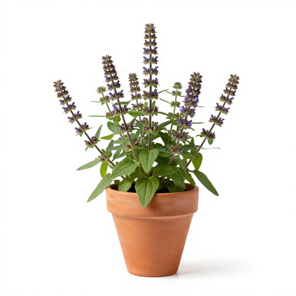 Borage isolated on a white background