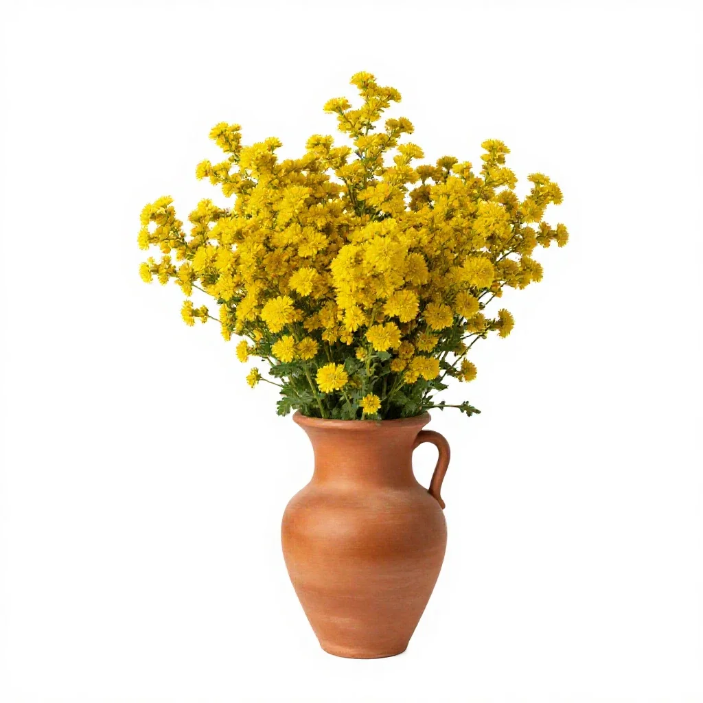 Buckler mustard isolated on a white background