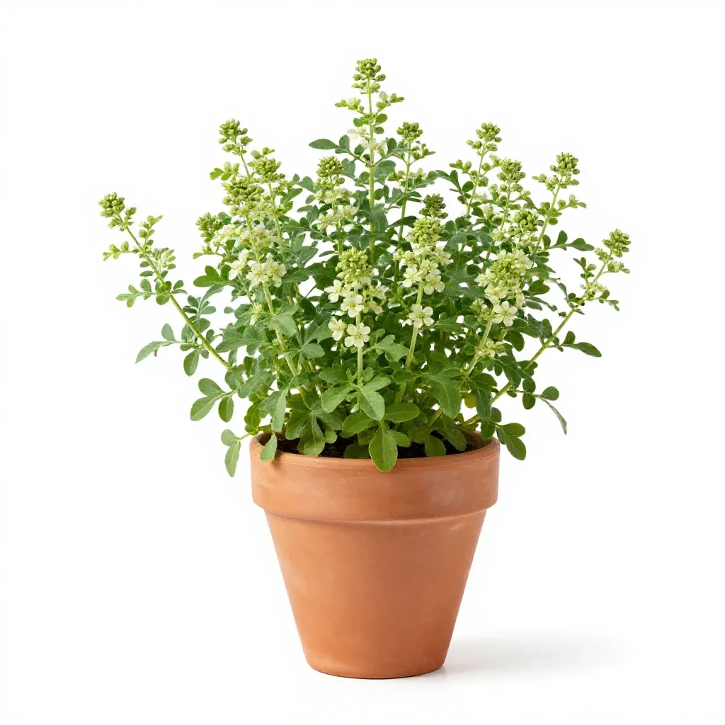Carpetweed isolated on a white background