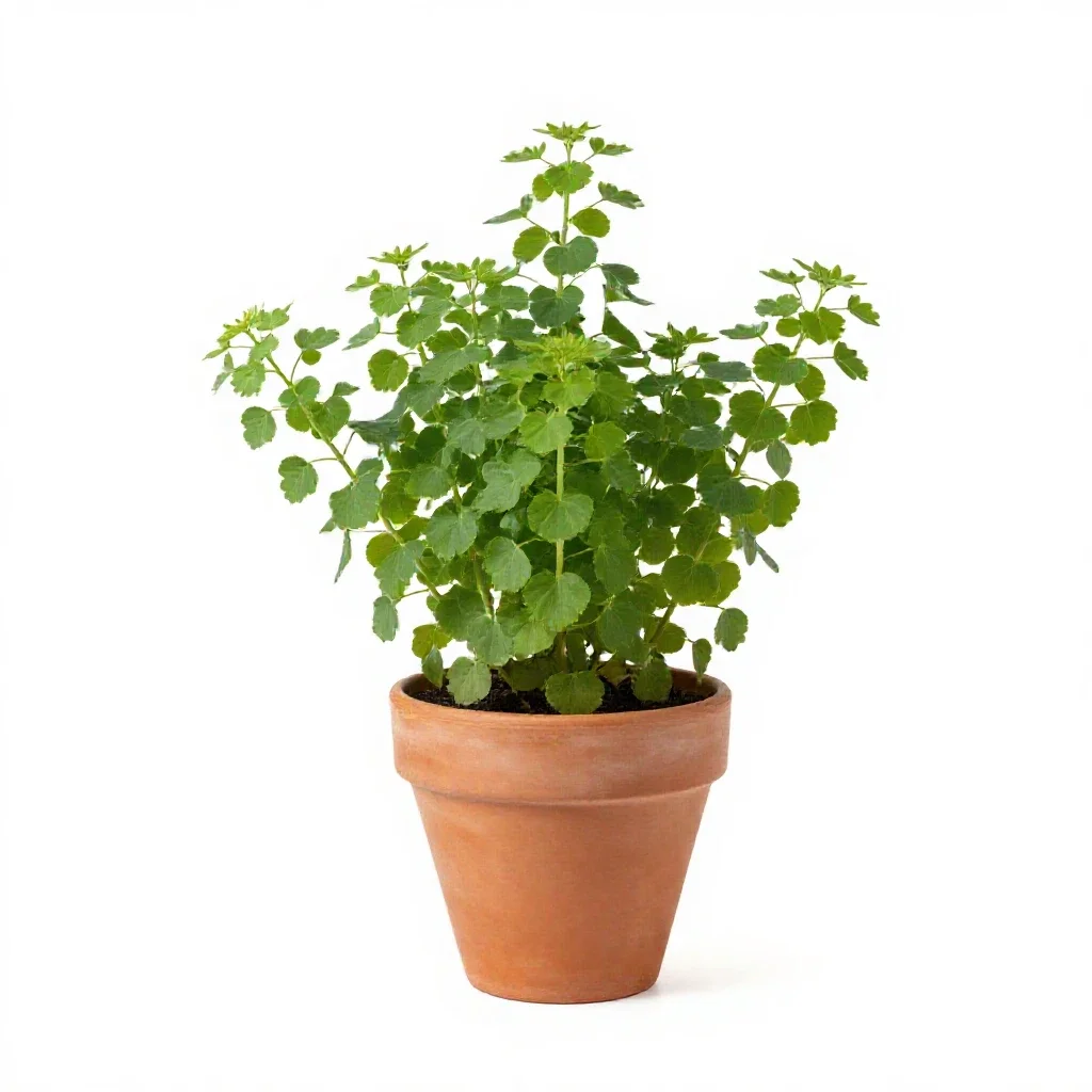 Caryophyllaceous plant isolated on a white background