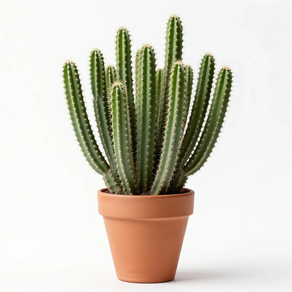 Cholla isolated on a white background
