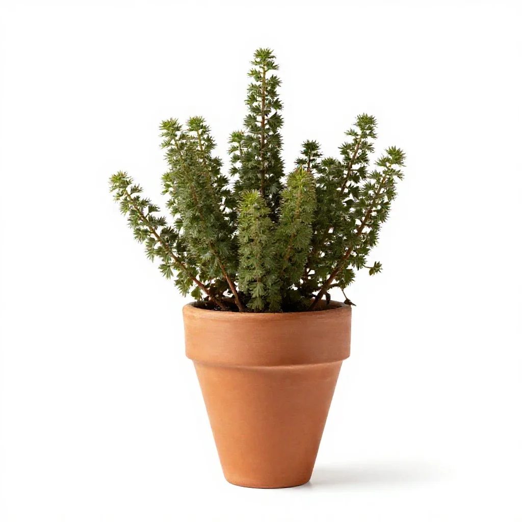 Glasswort isolated on a white background