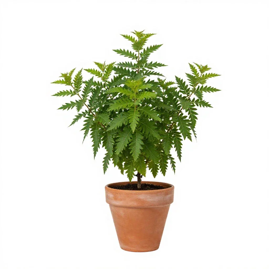 Good-king-henry isolated on a white background