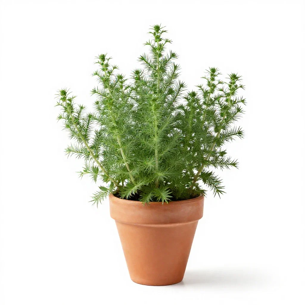 Halogeton isolated on a white background