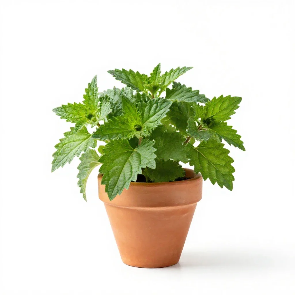 Hyssop isolated on a white background