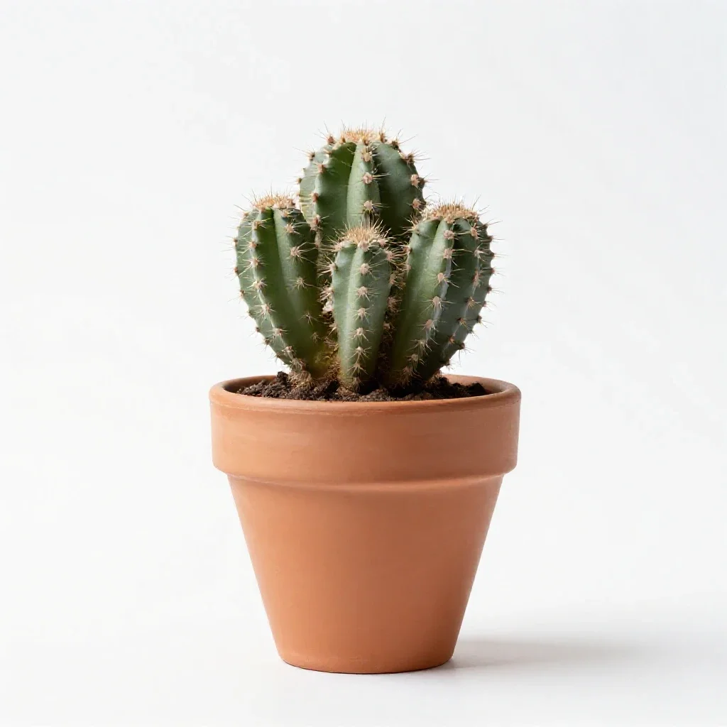 Lithops isolated on a white background