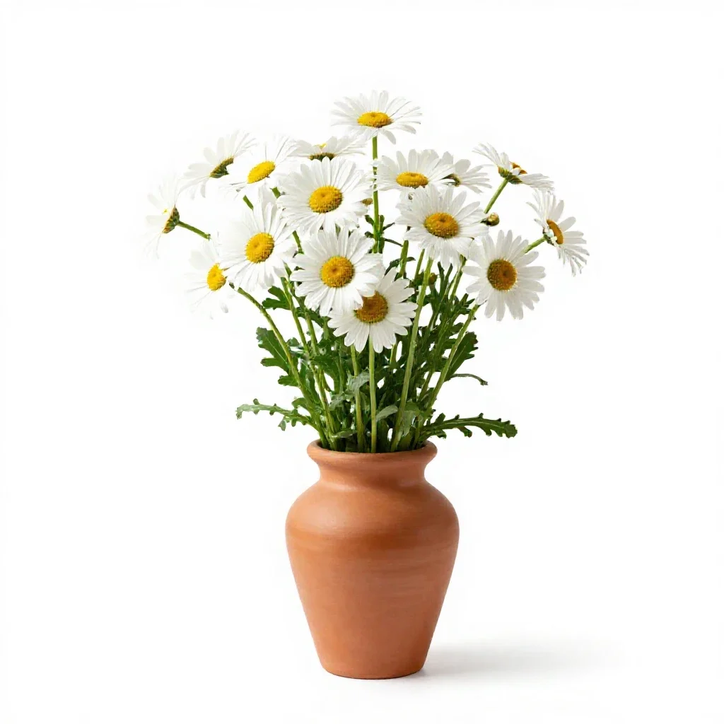 Livingstone daisy isolated on a white background