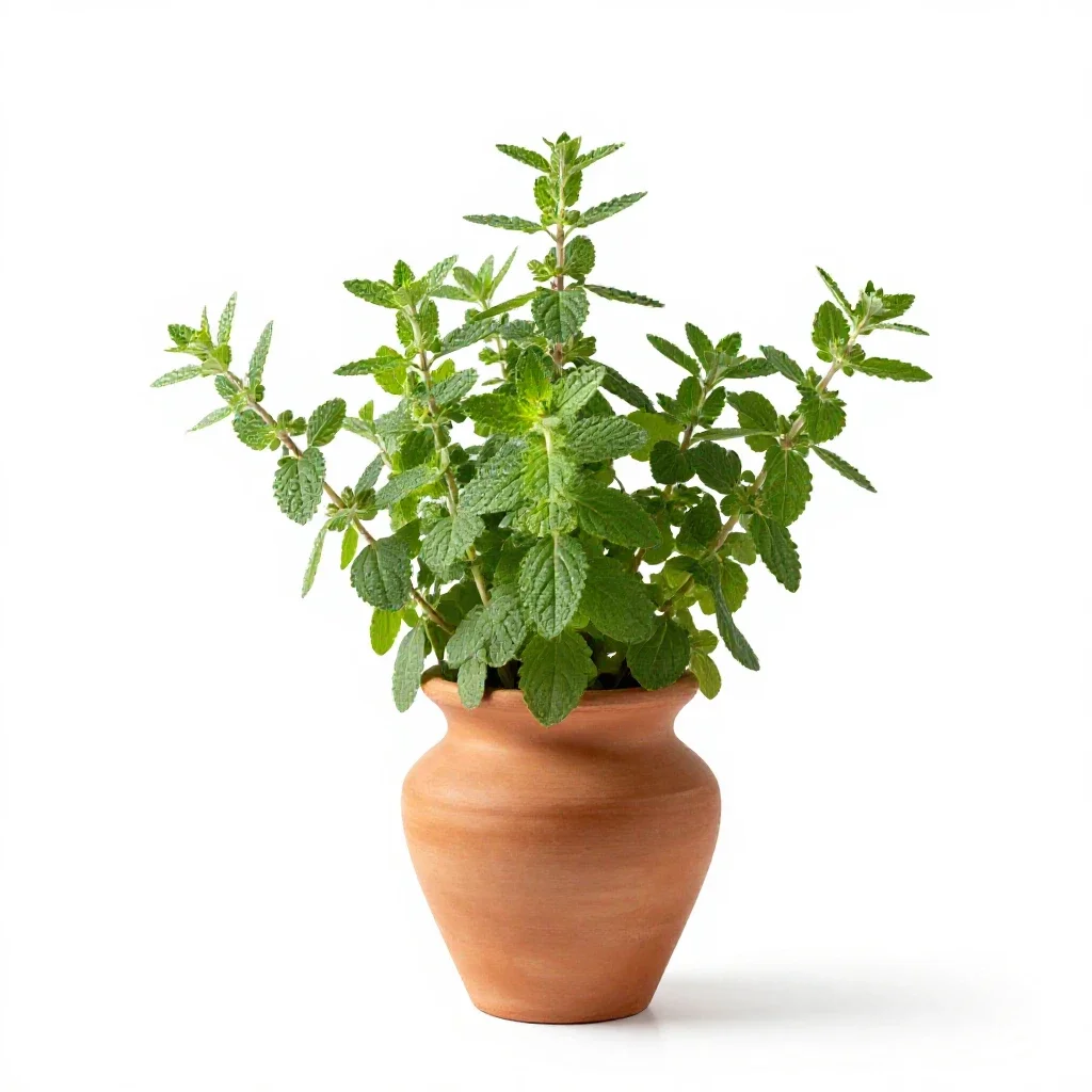 Marjoram isolated on a white background