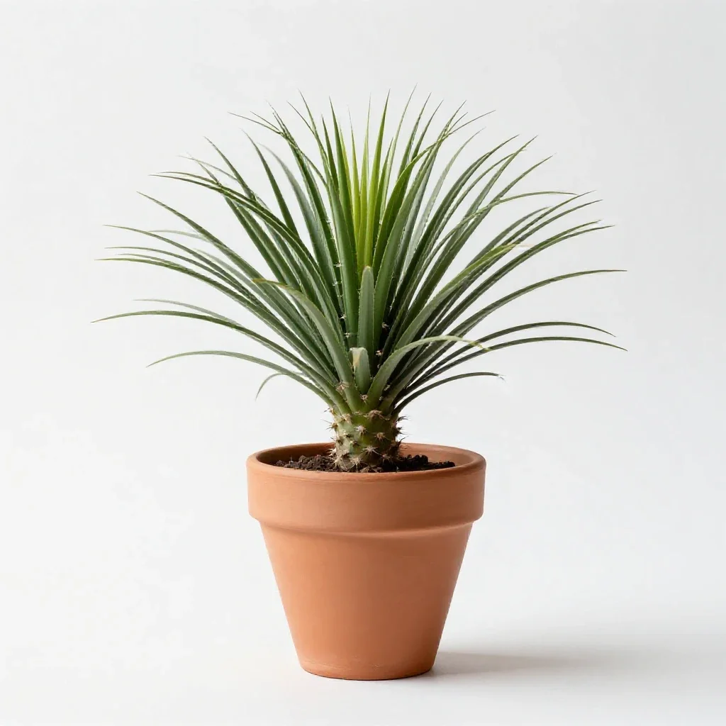 Mistletoe cactus isolated on a white background