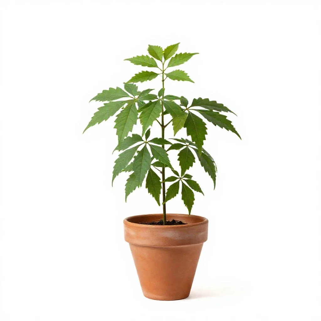 Monocot isolated on a white background