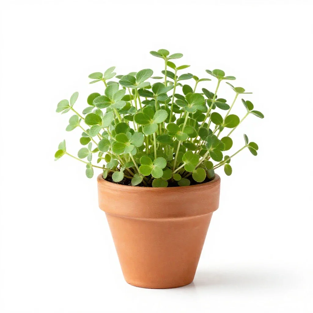 Mouse-ear chickweed isolated on a white background