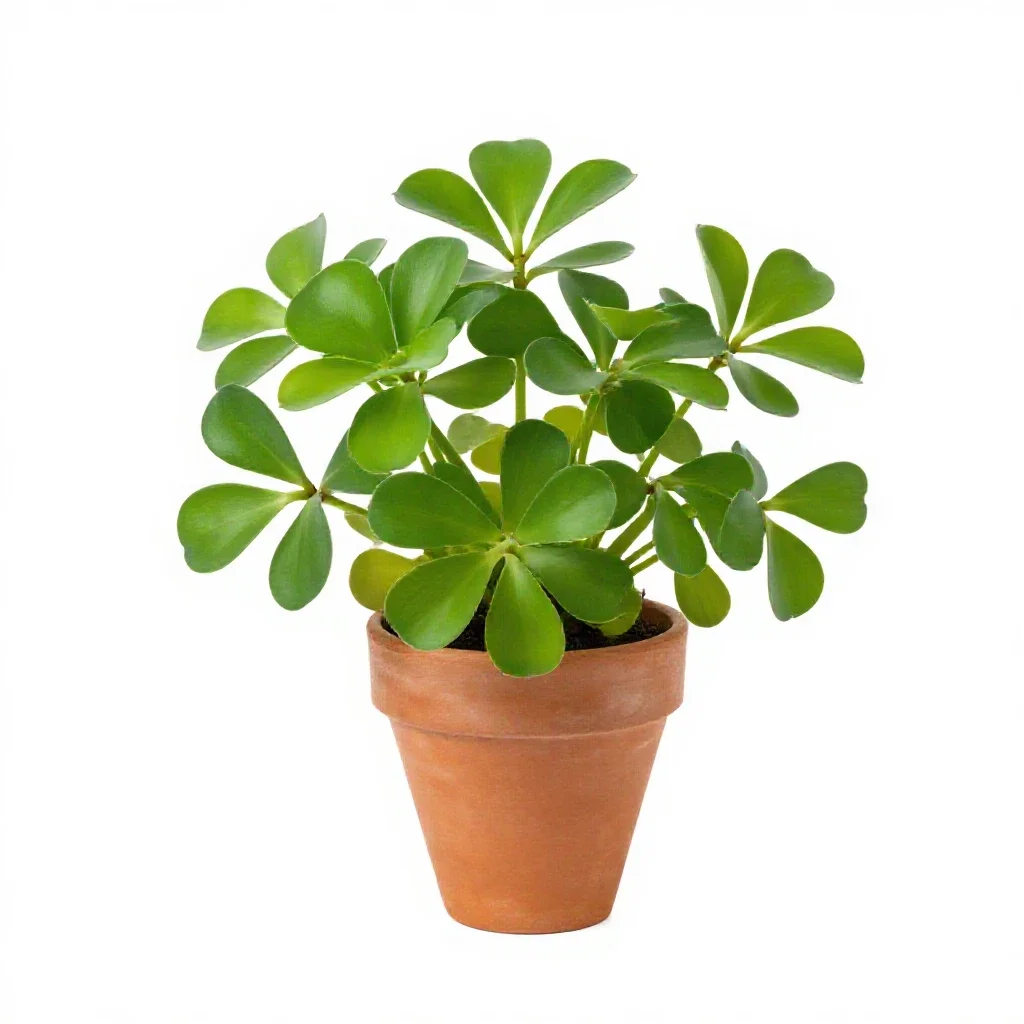 Pistia isolated on a white background
