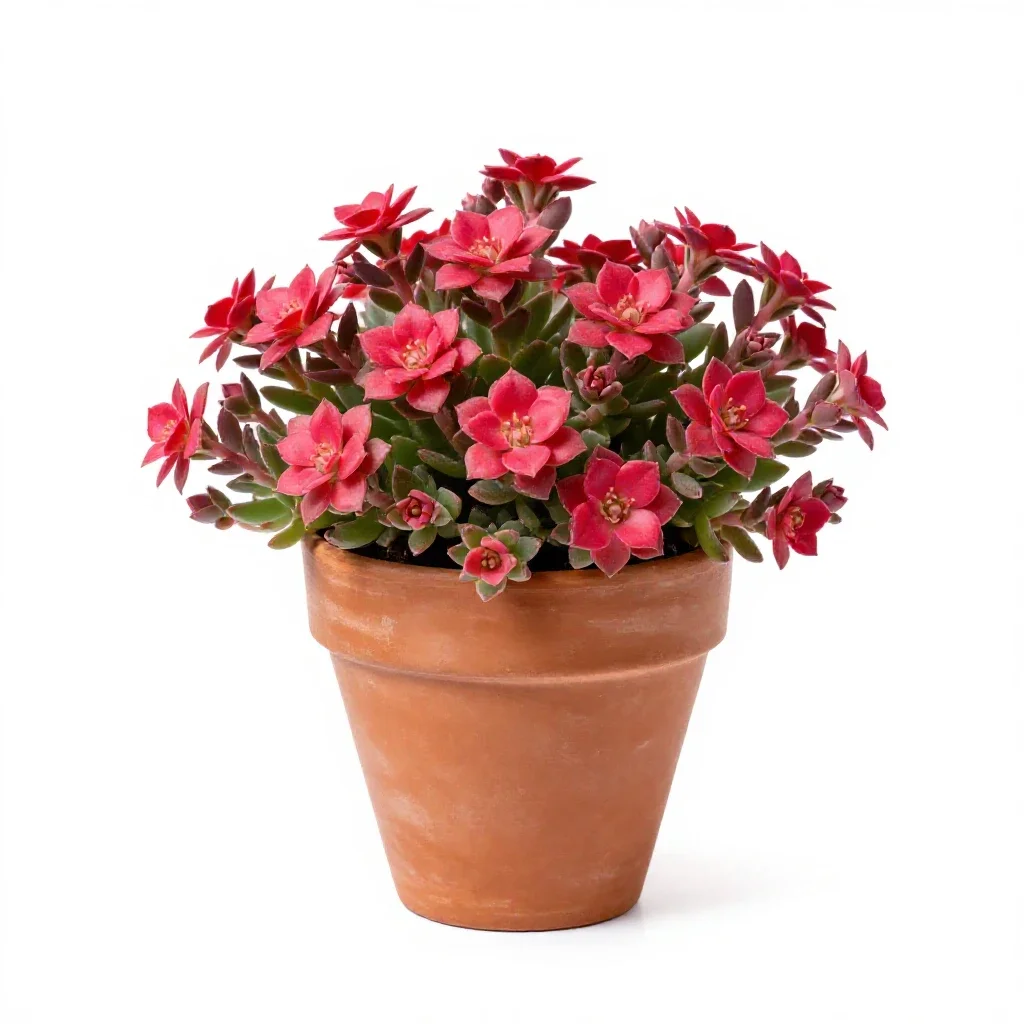 Red maids isolated on a white background