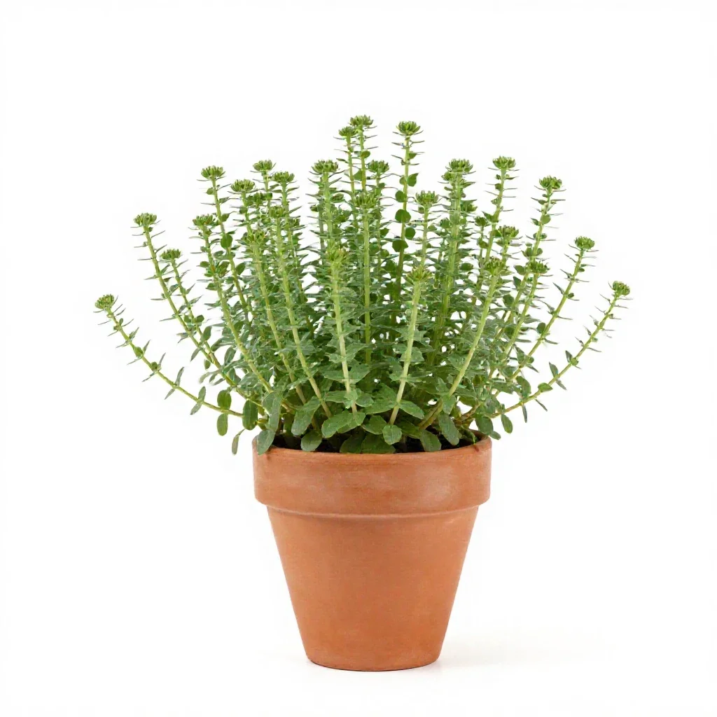 Rock purslane isolated on a white background
