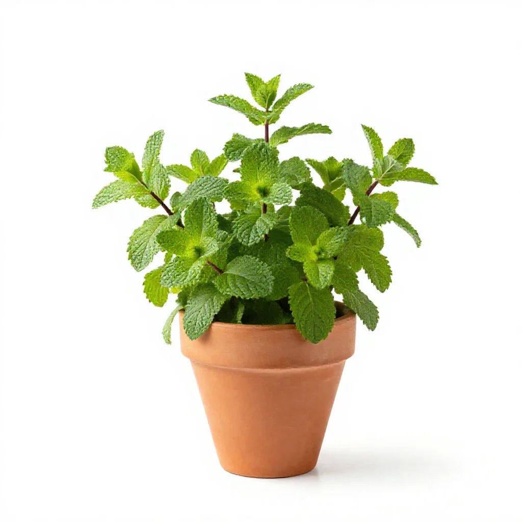 Savory isolated on a white background
