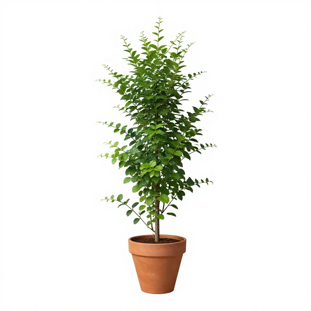 Semi-climber isolated on a white background