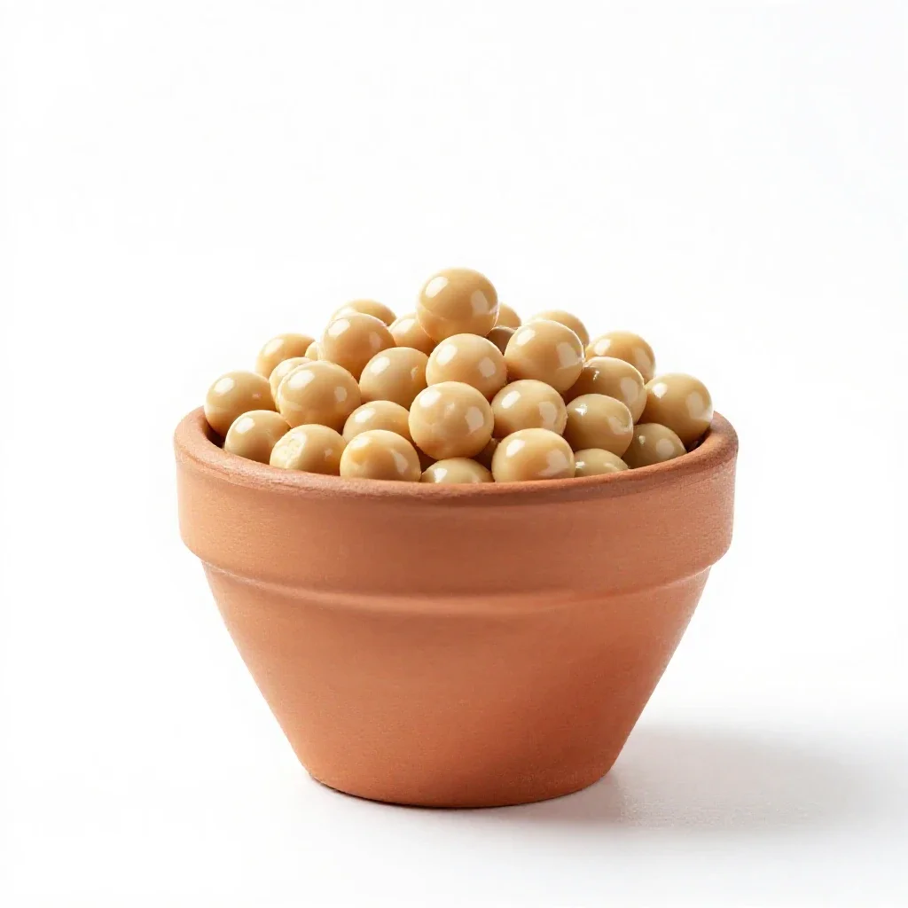Smooth darling pea isolated on a white background