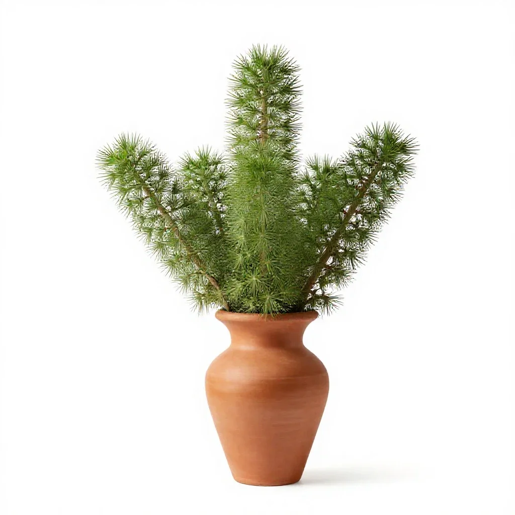 Spiny talinum isolated on a white background