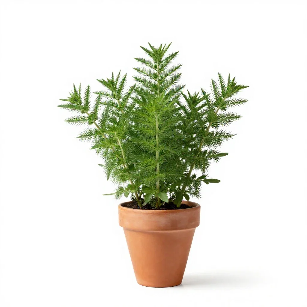 Tarragon isolated on a white background